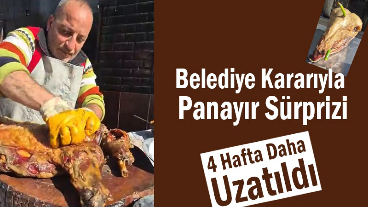 Belediye Kararıyla Panayır Sürprizi