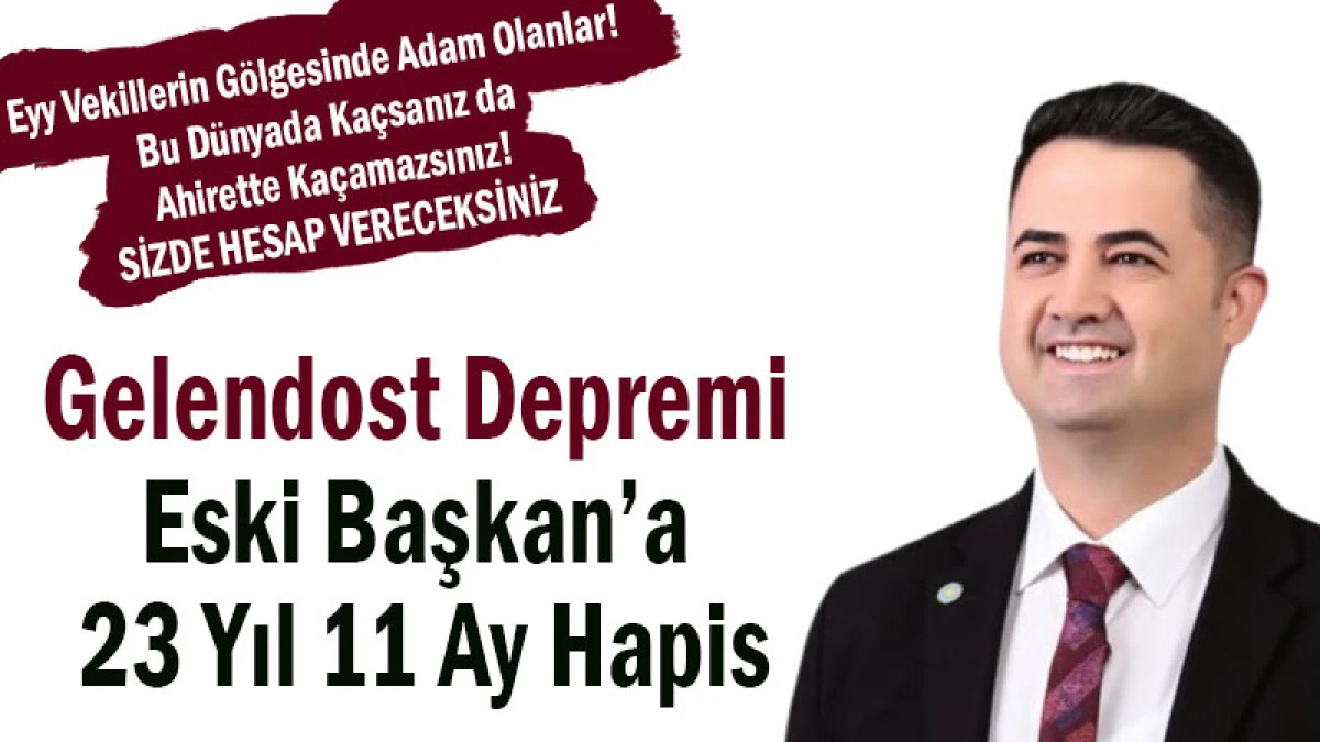 Belediyesi’ndeki Yolsuzluk Davasında Karar! Başkana 23 Yıl 11 Ay Hapis Cezası