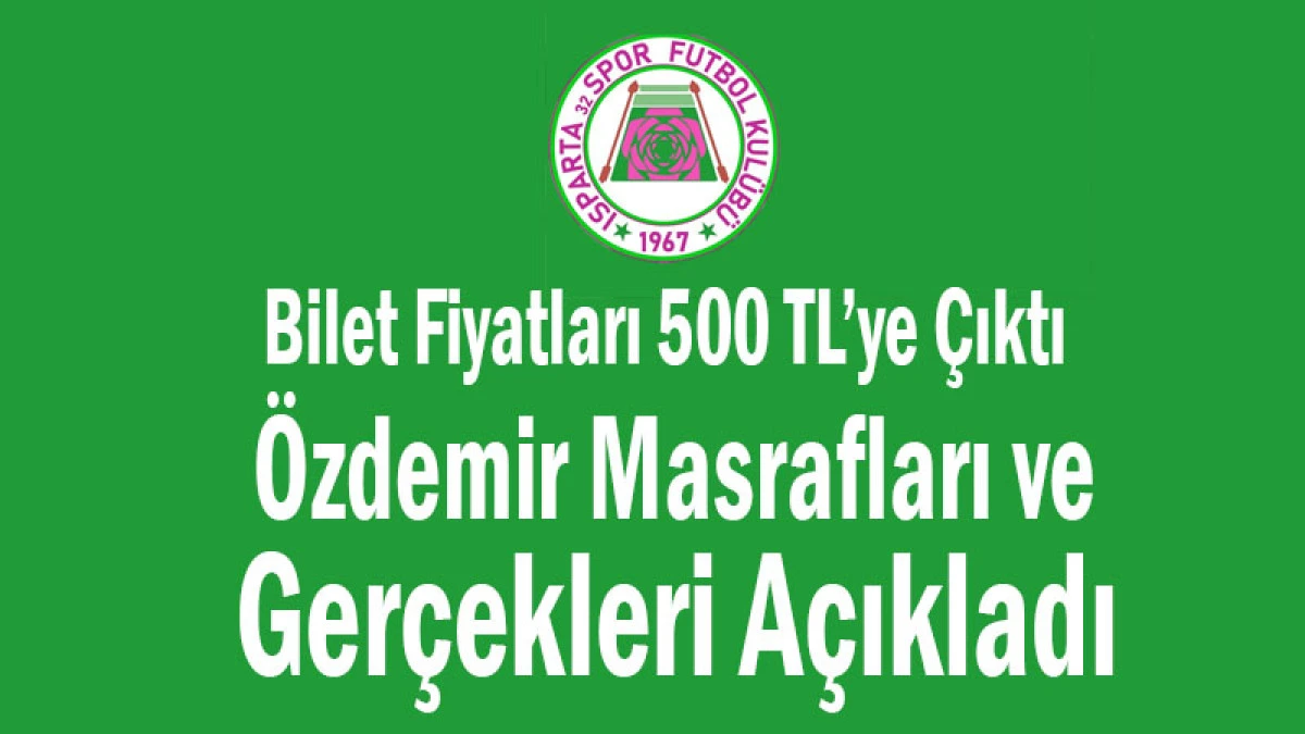 Bilet Fiyatları 500 TL&rsquo;ye &Ccedil;ıktı, Başkan A&ccedil;ıklama Yaptı