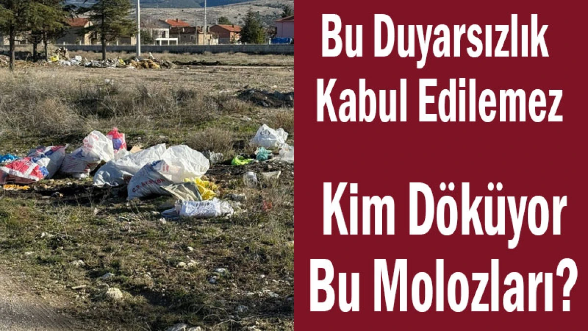 Bu Duyarsızlık Kabul Edilemez! Kim D&ouml;k&uuml;yor Bu Molozları?