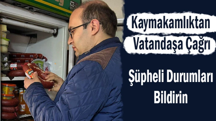 Gelendost&rsquo;ta Sağlıksız Gıdaya Ge&ccedil;it Yok