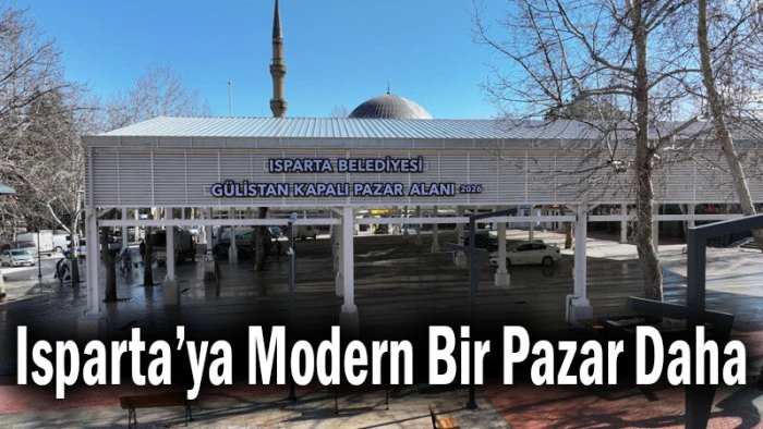 G&uuml;listan Kapalı Pazar Alanı a&ccedil;ılıyor