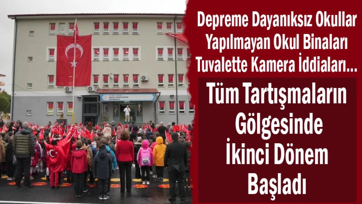 İkinci D&ouml;nemin İlk Zili &Ccedil;aldı! 74 Bin &Ouml;ğrenci Ders Başı Yaptı