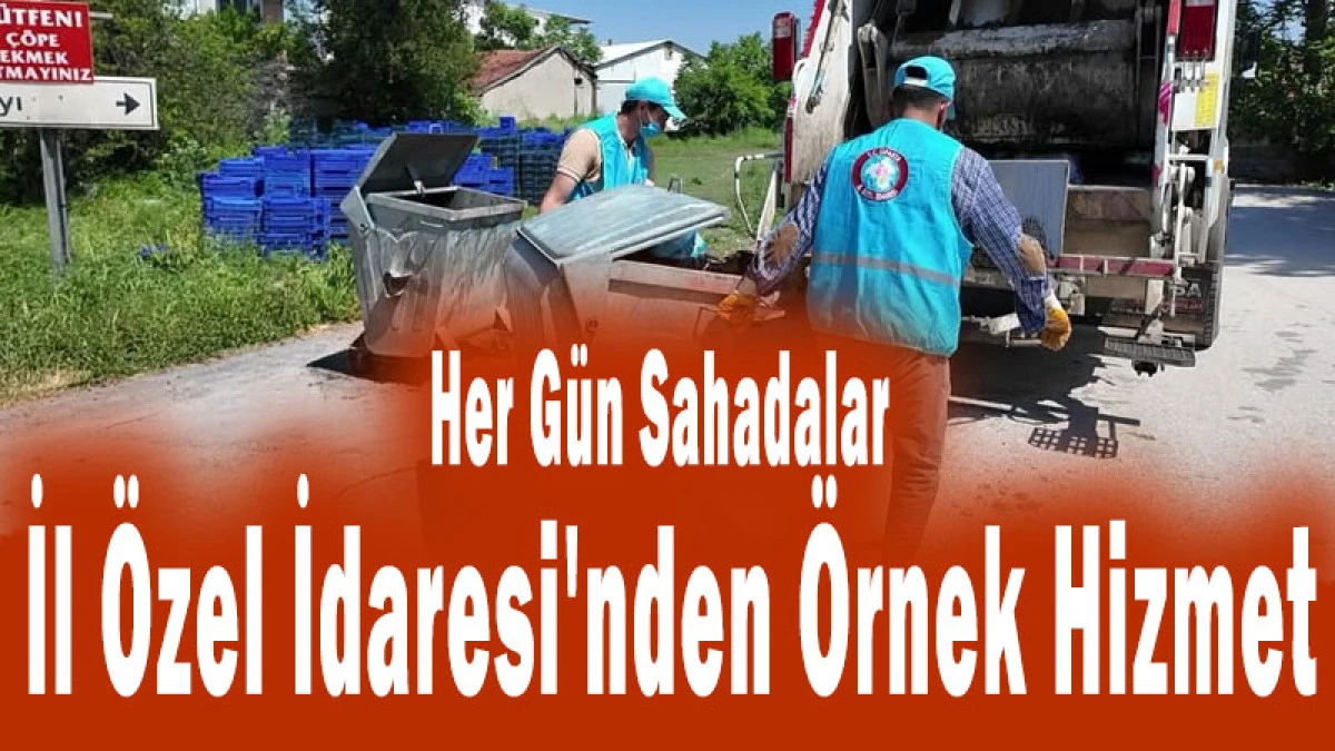 Isparta İl &Ouml;zel İdaresi'nden K&ouml;ylerde Temizlik Seferberliği