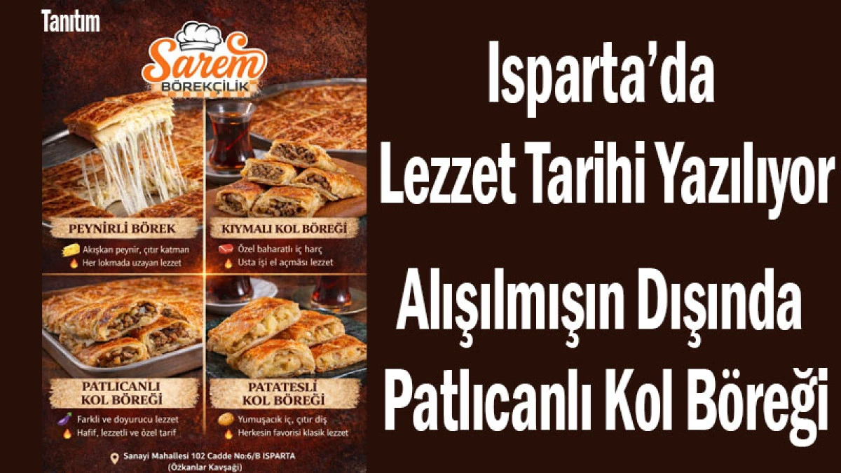 Isparta&rsquo;da Lezzet Tarihi Yazılıyor: Bir İlk Daha