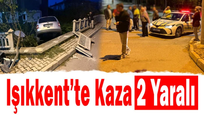 Isparta&rsquo;da Motosiklet ile Hafif Ticari Ara&ccedil; &Ccedil;arpıştı, 2 Yaralı