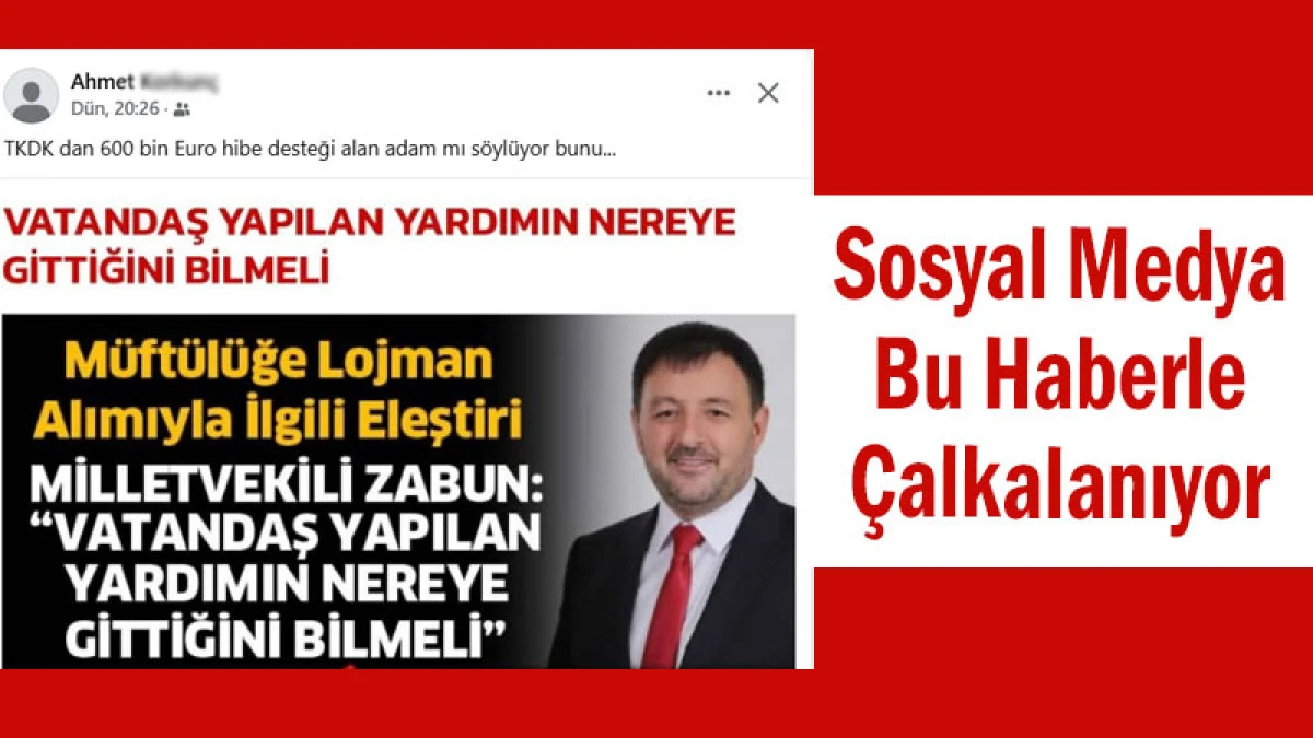 Isparta’da Müftülük Lojman Alımı Tartışması Büyüyor! Sosyal Medya Çalkalanıyor