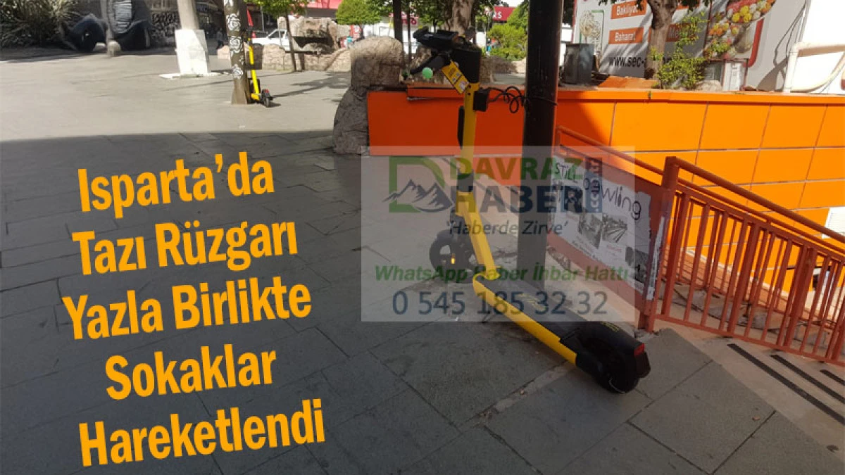 Isparta’da Tazı Rüzgarı! Yazla Birlikte Sokaklar Hareketlendi