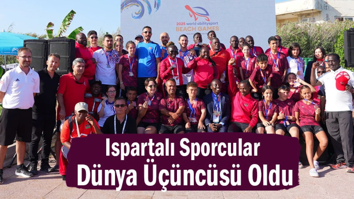 Ispartalı Sporcular Dünya Üçüncüsü Oldu