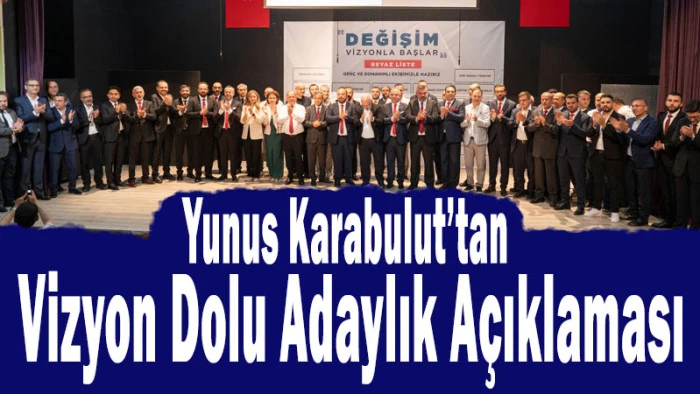 Karabulut&rsquo;tan ITSO Başkanlığına G&uuml;&ccedil;l&uuml; Adaylık: Değişim Vizyonla Başlar