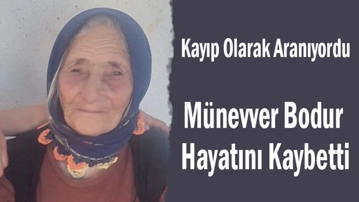 Şarkikaraağa&ccedil;&rsquo;ta Kayıp Olarak Aranan Şahıstan Acı Haber