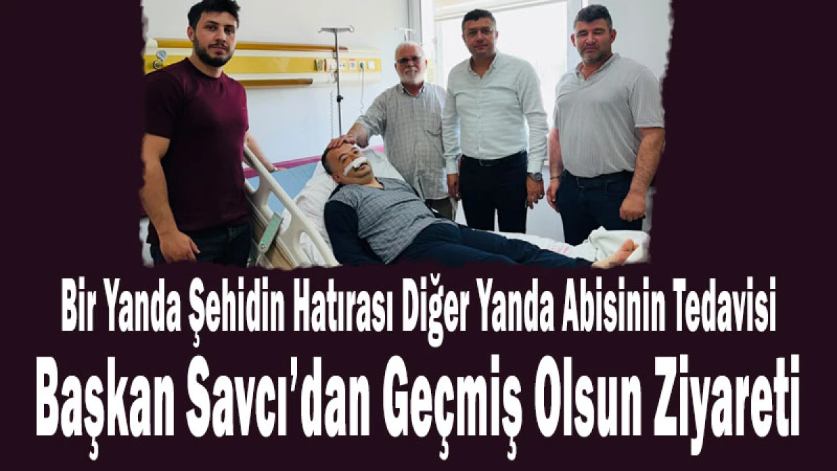 Şehidimizin Adını Taşıyan Hastanede Duygu Dolu Anlar