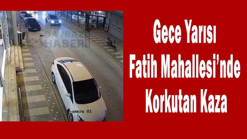 Son Anda Verilen Sinyal Yetersiz Kaldı, Motosikletli Yere Savruldu