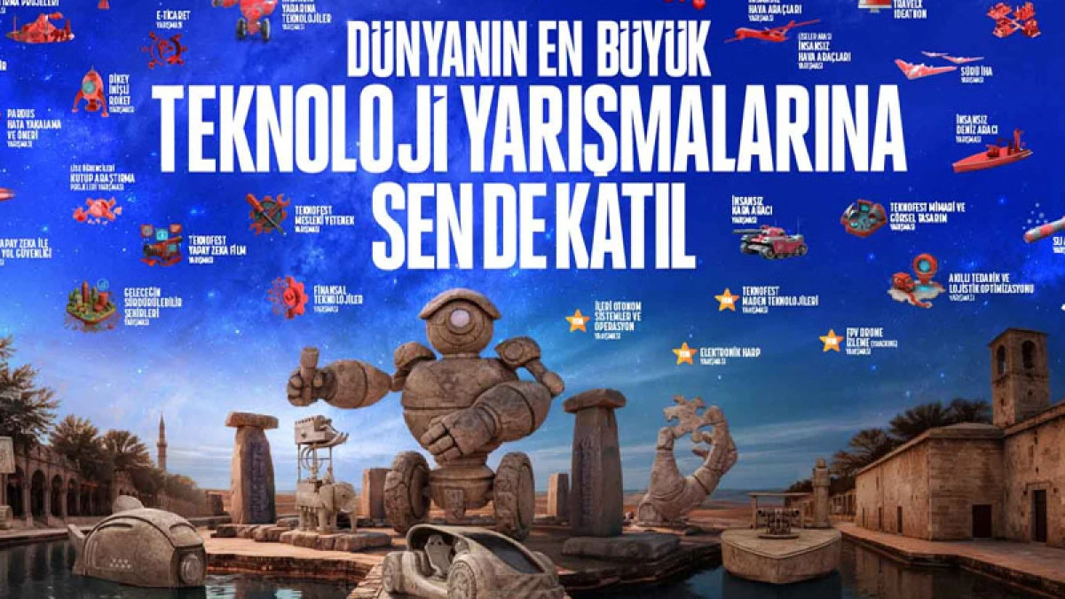 TEKNOFEST 2026 Teknoloji Yarışmalarına Başvurular Devam Ediyor