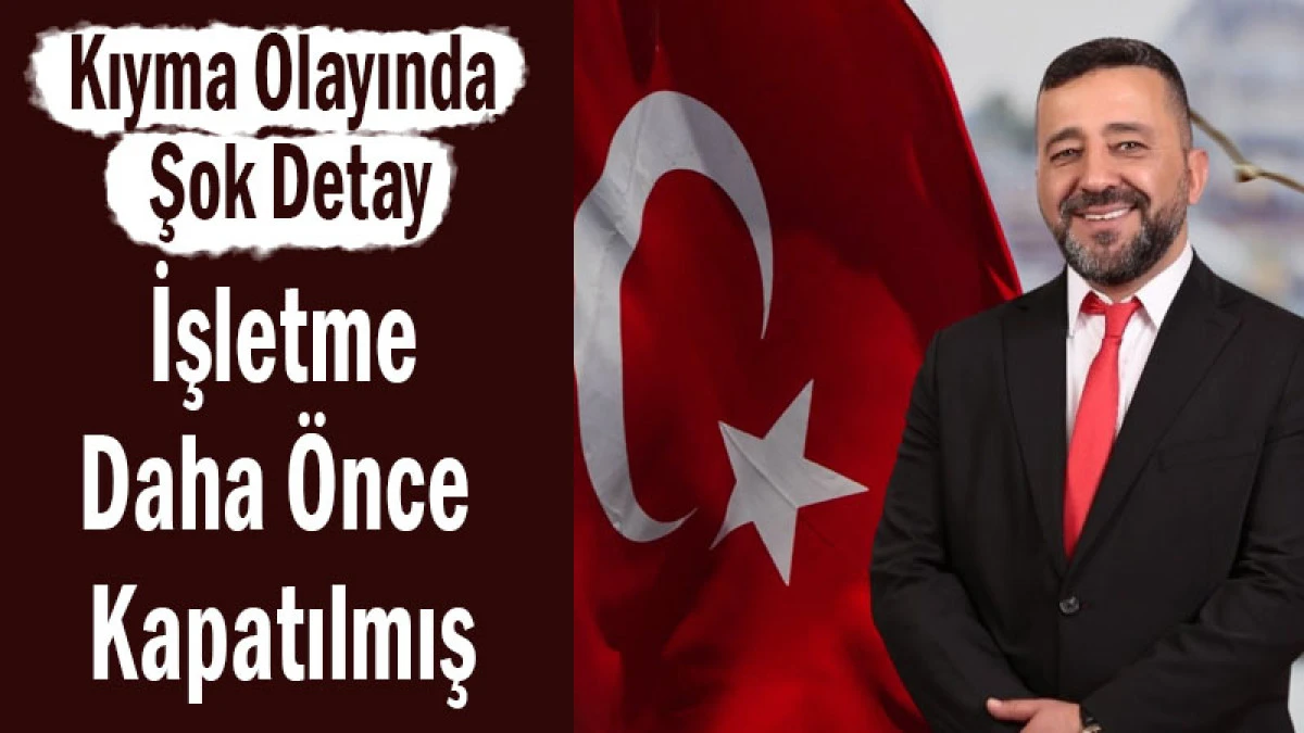 Tun&ccedil;bilek&rsquo;ten Kritik A&ccedil;ıklama: Ruhsatı İptal Edilmişti