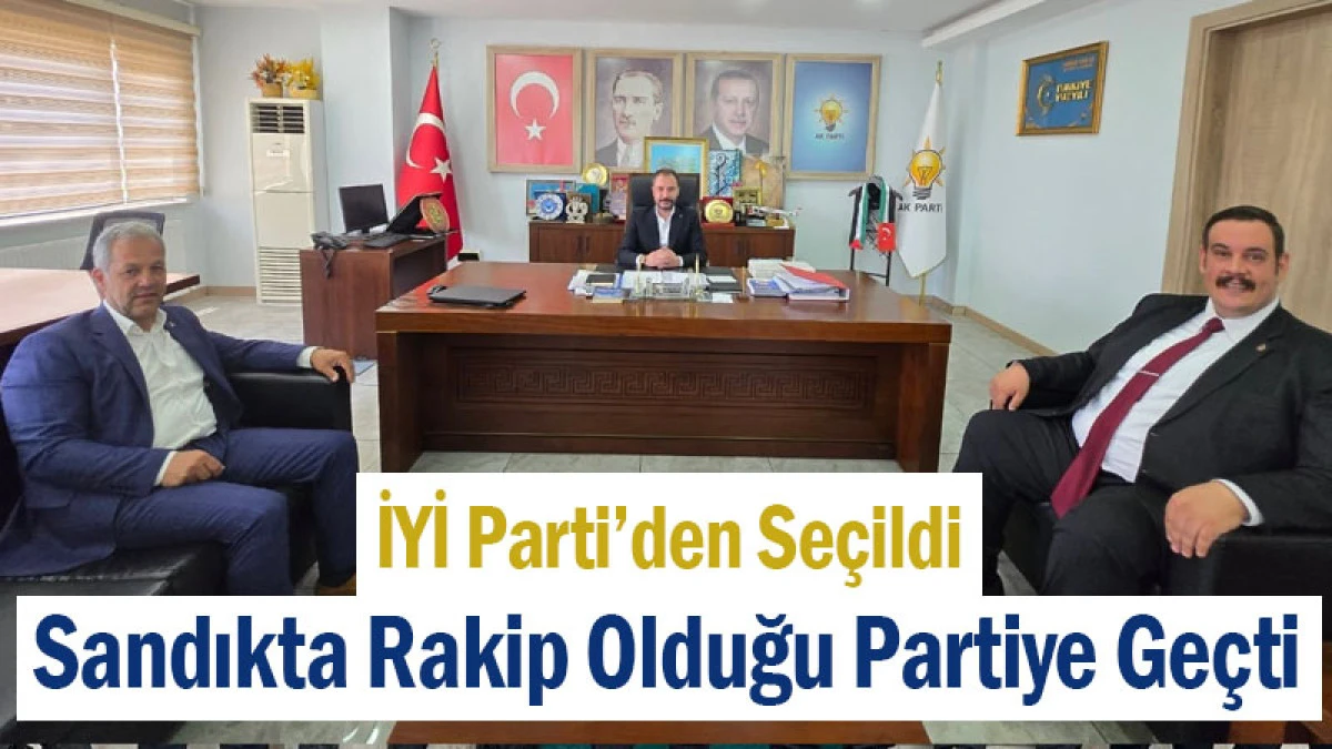 Yalvaç’ta Sürpriz Siyasi Geçiş! Belediye Başkanı Mustafa Kodal AK Parti’ye Katıldı