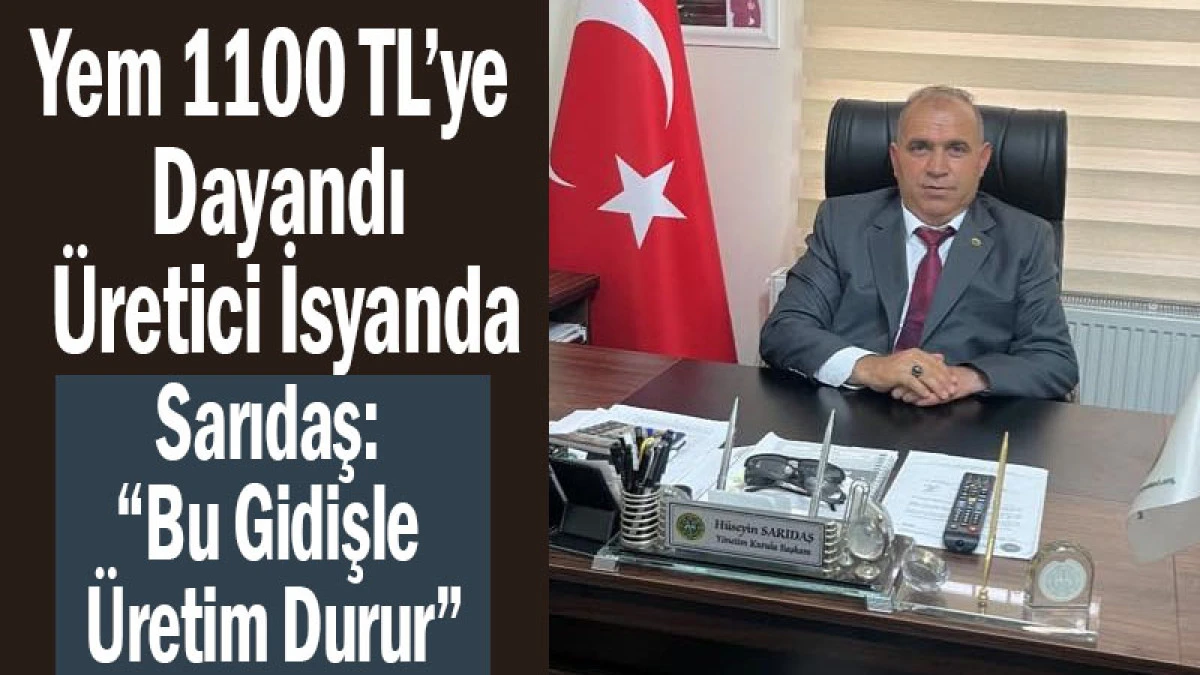 Isparta'da Yem Fiyatları U&ccedil;tu &Uuml;retici Alarm Veriyor