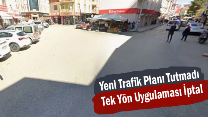 Yeni Trafik Planı Tutmadı! Tek Yön Uygulaması İptal